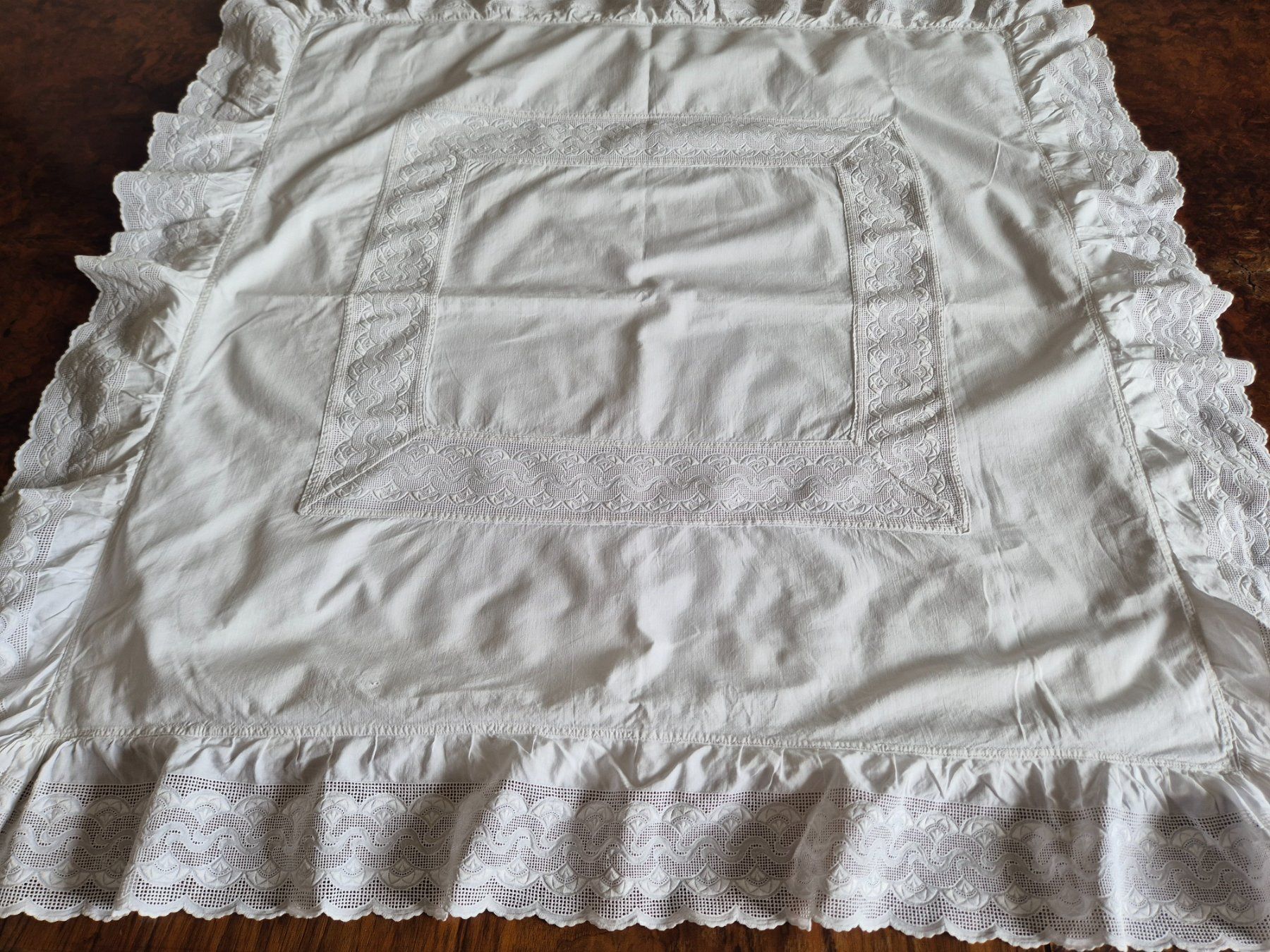 Bettwäsche: Paradekissen  Spitze, shaby chic – Gebraucht aus Bern von aronari 4