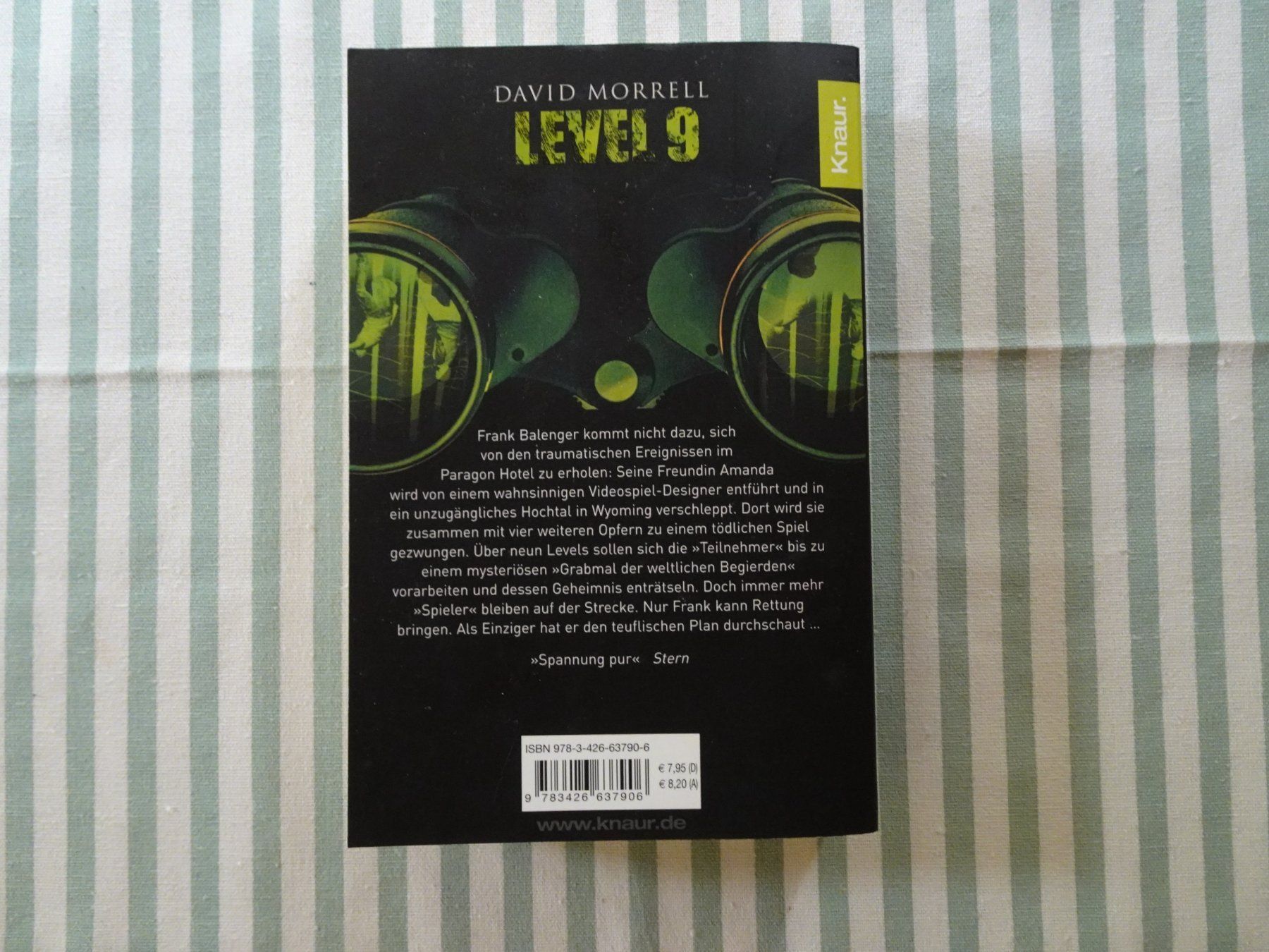 Libri: David Morrell - Level 9 - Thriller - B591 – Usato da Küssnacht am Rigi venduto da Bookslove-Divers 1