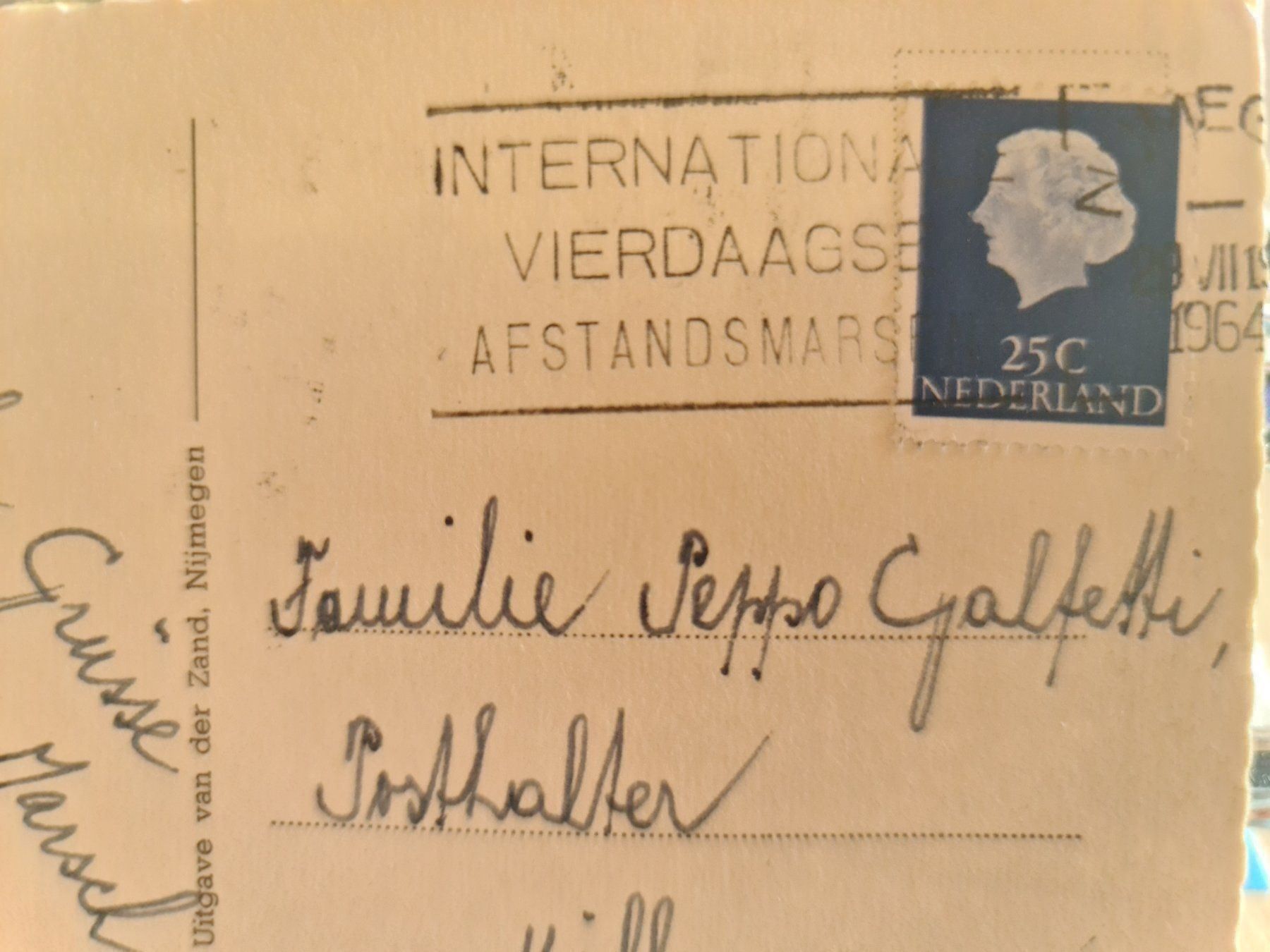 Cartoline postali: Ansichtskarte Nijmegen Niederlande – Usato da Dintikon venduto da Vexi 1