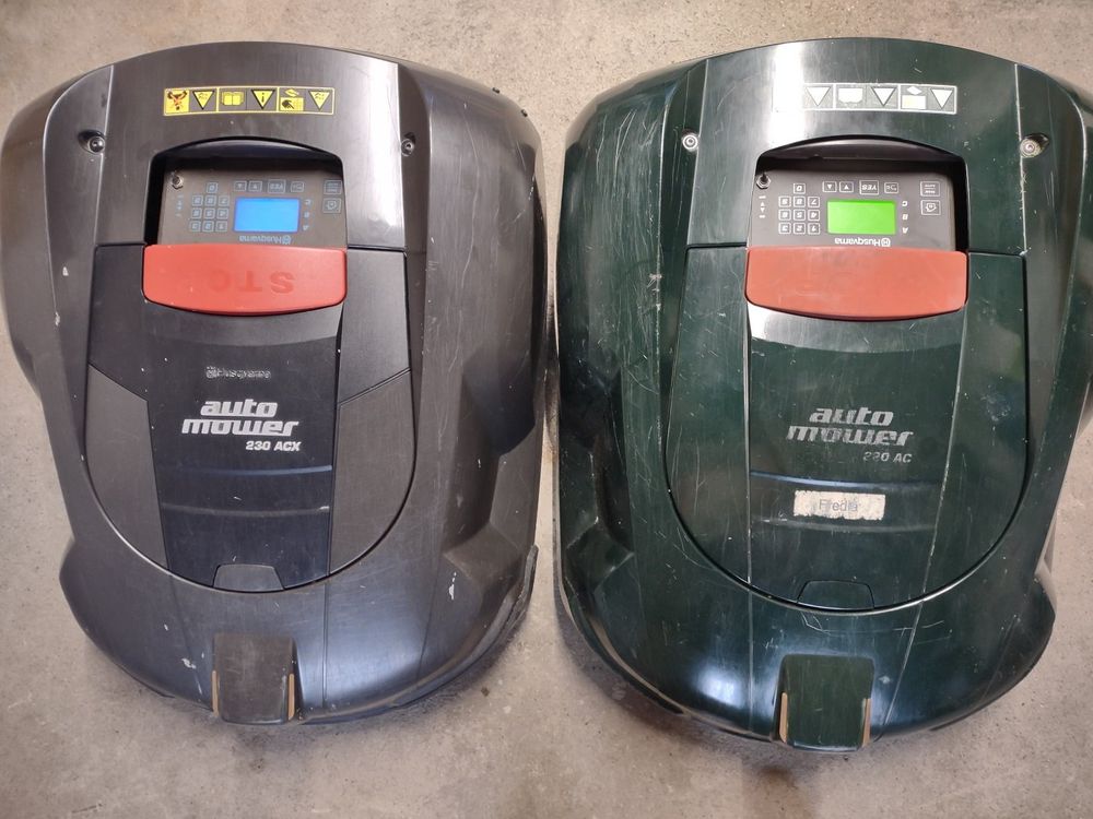 Zu Verkaufen zwei Husqvarna Automower AC 220 und ACX 230 Acheter sur Ricardo