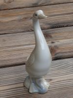 Porzellanfigur Gans signiert Porcelanas Miquel Requena S. A