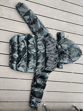 Trapstar Pufferjacke in Schwarz – Grösse S