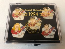 Fünf Pins Schweizer Fussball-Nationalmannschaft 1994