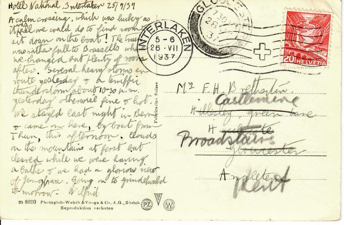 Cartes postales: Interlaken – D'occasion à Hochdorf par Ziegel-16 1