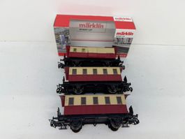 Märklin 4107 & 4108 Personenwagen DB