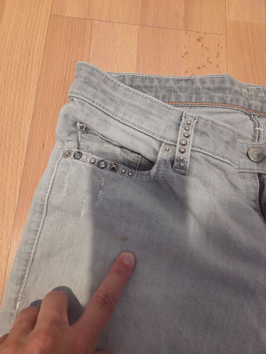 Cambio Jeans: Cambio Jeans -  Lily - light grey - 36 – Usato da Zug venduto da Bibibo 2