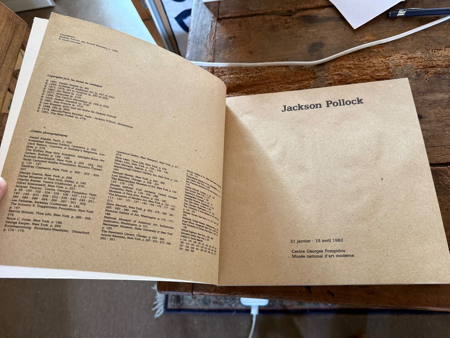 Libri: Jackson POLLOCK – Usato da Bern venduto da Jwpm66 1