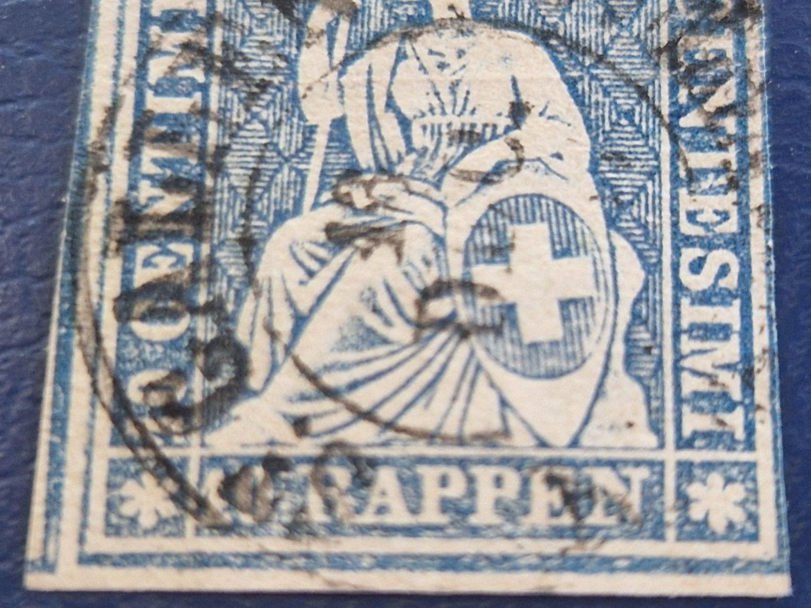 Tutti i francobolli: Strubel 23Cd, ab 1.- – Usato da Burgdorf venduto da Glossy01 2