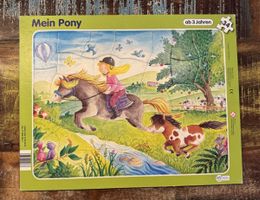 Mein Pony Puzzle, 34 Teile, ab 3 Jahren
