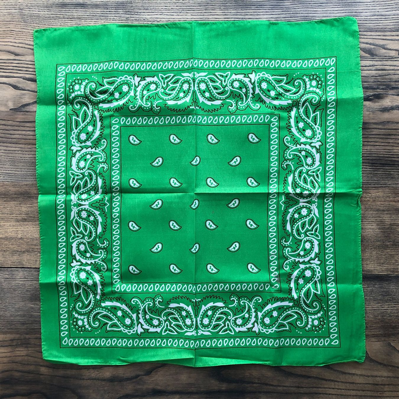 Foulard & Sciarpe: NEU Retro Bandana Nickituch hellgrün – Nuovo e nell'imballaggio originale da Berg am Irchel venduto da Zweiti_Chance