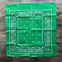 NEU Retro Bandana Nickituch hellgrün