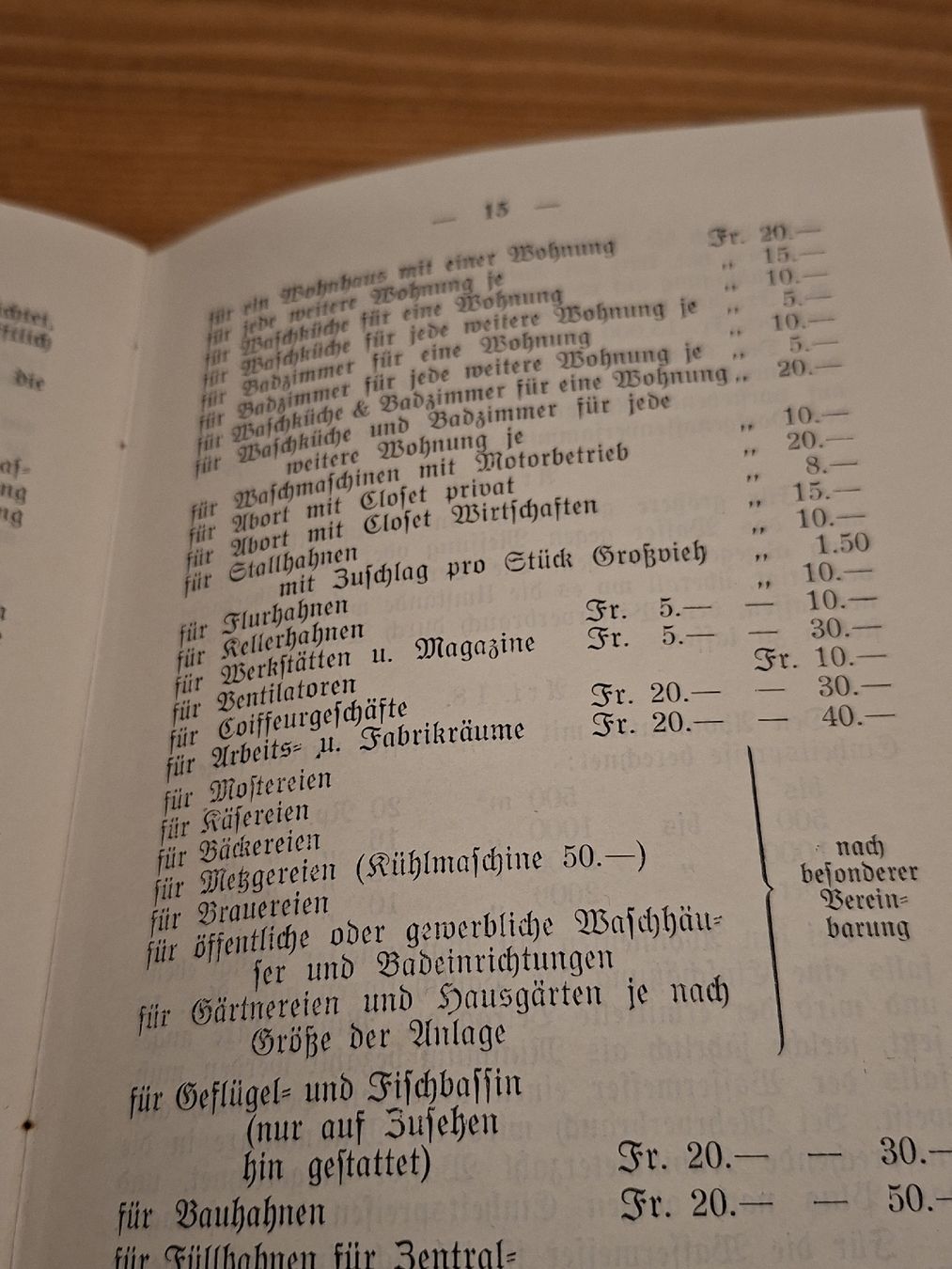 Documenti: Reglement Dorf - Korporation Bütschwil 1928 – Usato da Ganterschwil venduto da HeidiuPeter 6