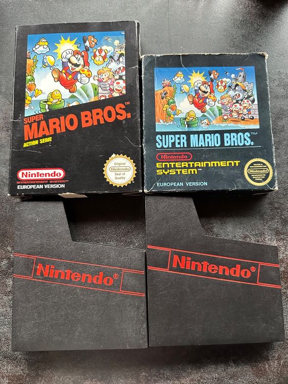 2 x Super Mario Bros - SNES nur OVP | Kaufen auf Ricardo