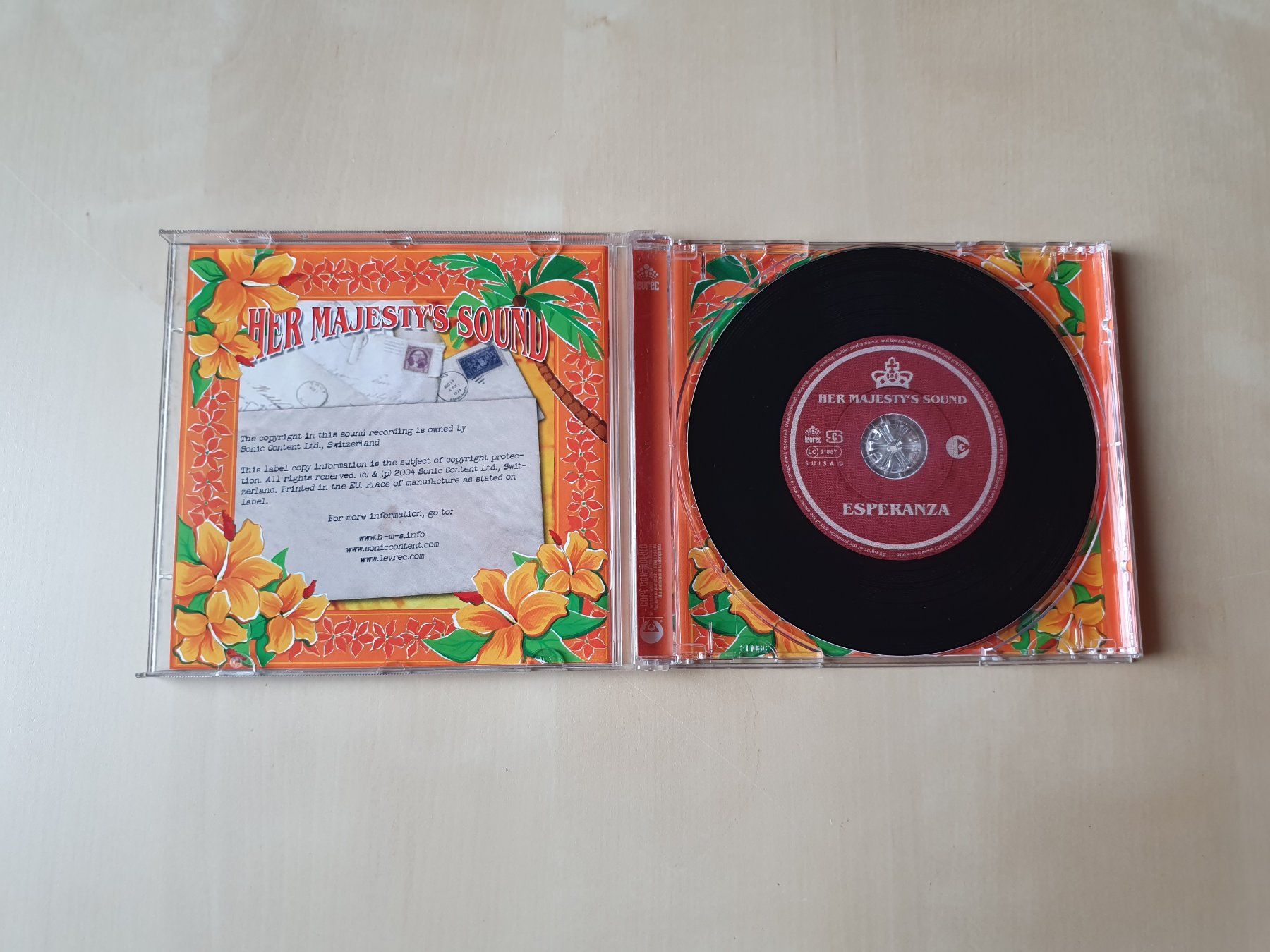 CD: Her Majestys Sound Esperanza – Usato da Stansstad venduto da collectorsshop 2