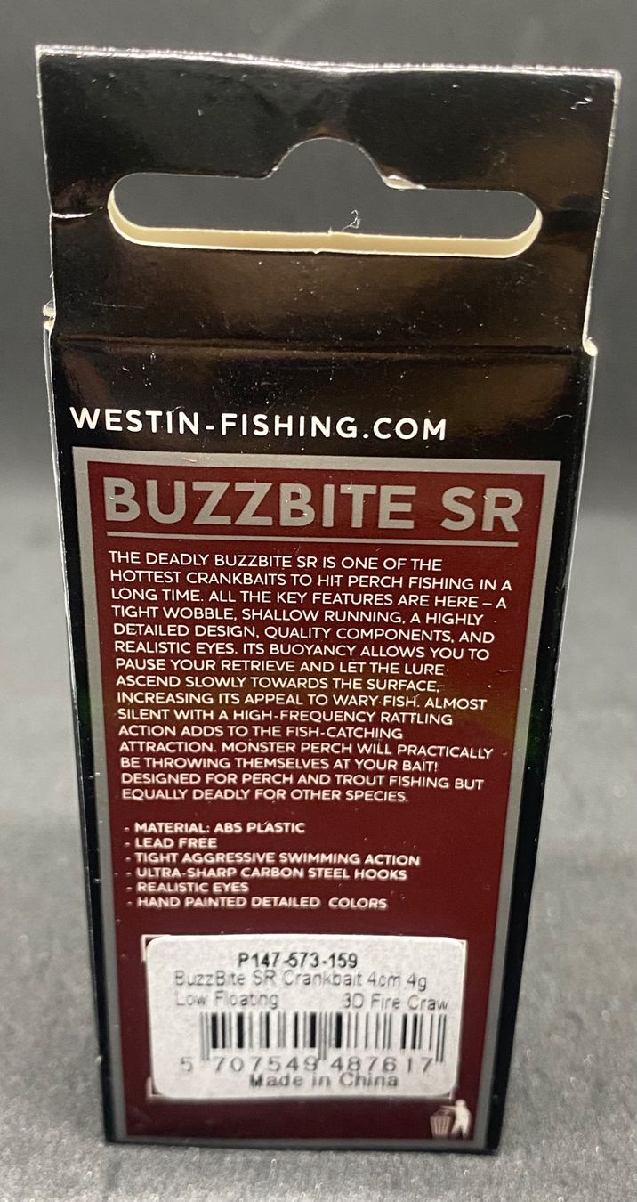 Westin Esche: Westin Buzzbite SR - 4 cm, 4gr – Nuovo e nell'imballaggio originale da Widnau venduto da Fishingtackle_Oggy 3