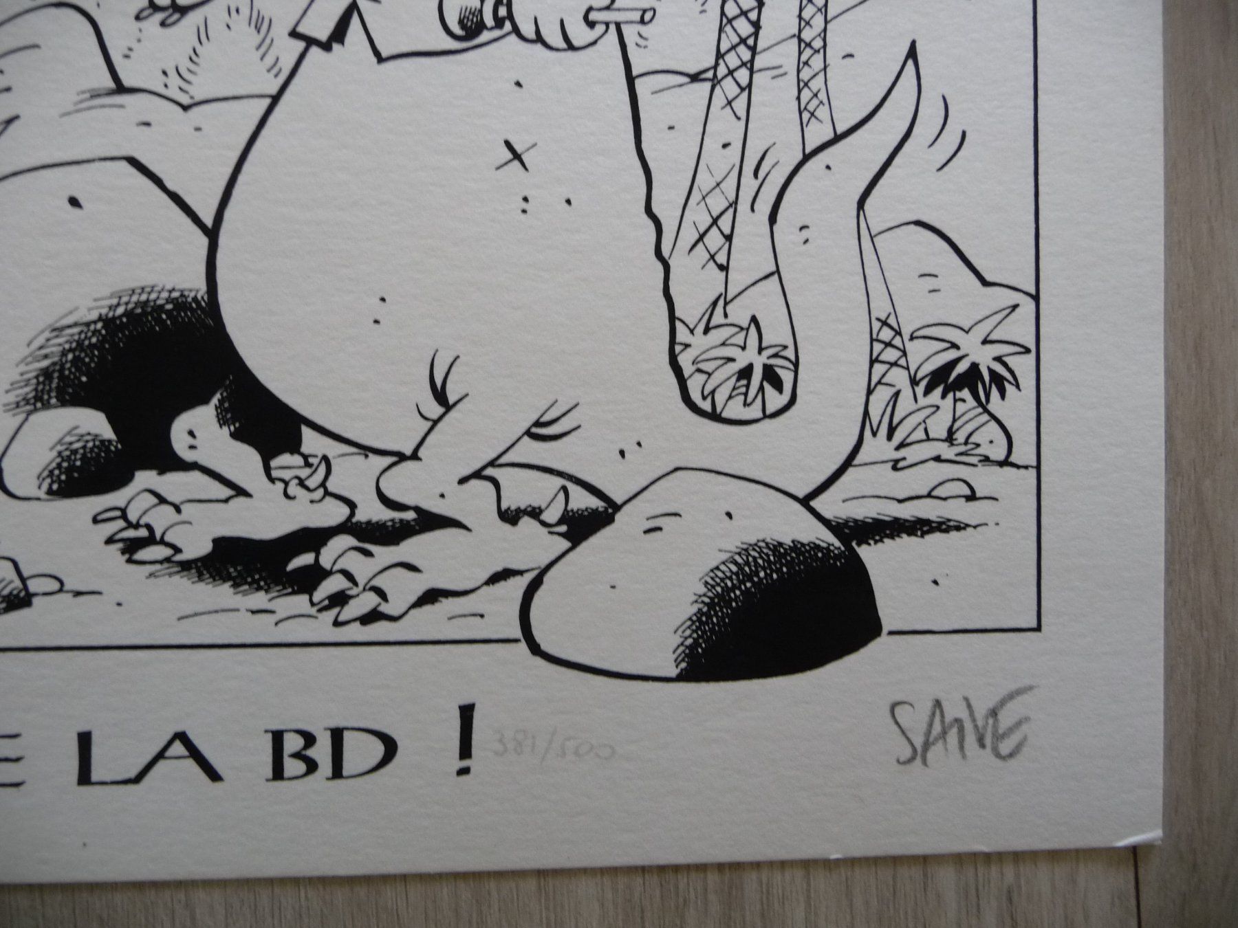 Fumetti: Sérigraphie Batem / Saive - Tirage limité - Num & Signé – Usato da Bussigny venduto da Zabeth1030 2