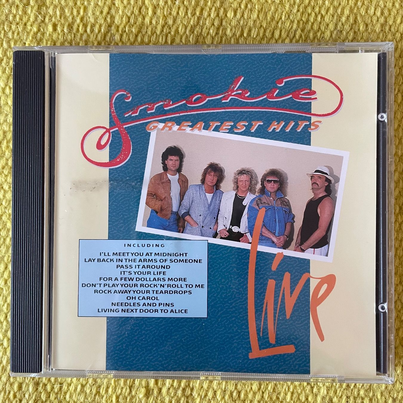 CD: SMOKIE-GREATEST HITS LIVE – Usato da Rorschacherberg venduto da CD-Roli