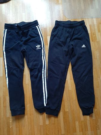Lot de 2 pantalons Adidas noir taille 140 
