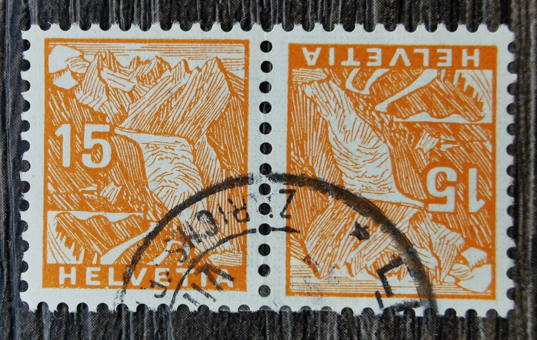 Tutti i francobolli: TR107 Timbre Suisse Oblitere 19xx – Usato da Cousset venduto da Patrick_Collections
