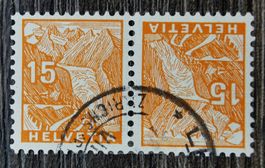 TR107 Timbre Suisse Oblitere 19xx