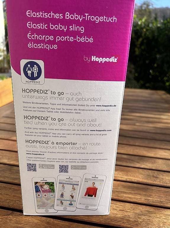Marsupi portabebè: Hoppediz elastisches Baby Tragetuch – Usato da Feusisberg venduto da lis_rt9c 2