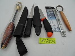 Fischtöter, Filettier-Messer, Hakenlöser, Fischschupper etc.