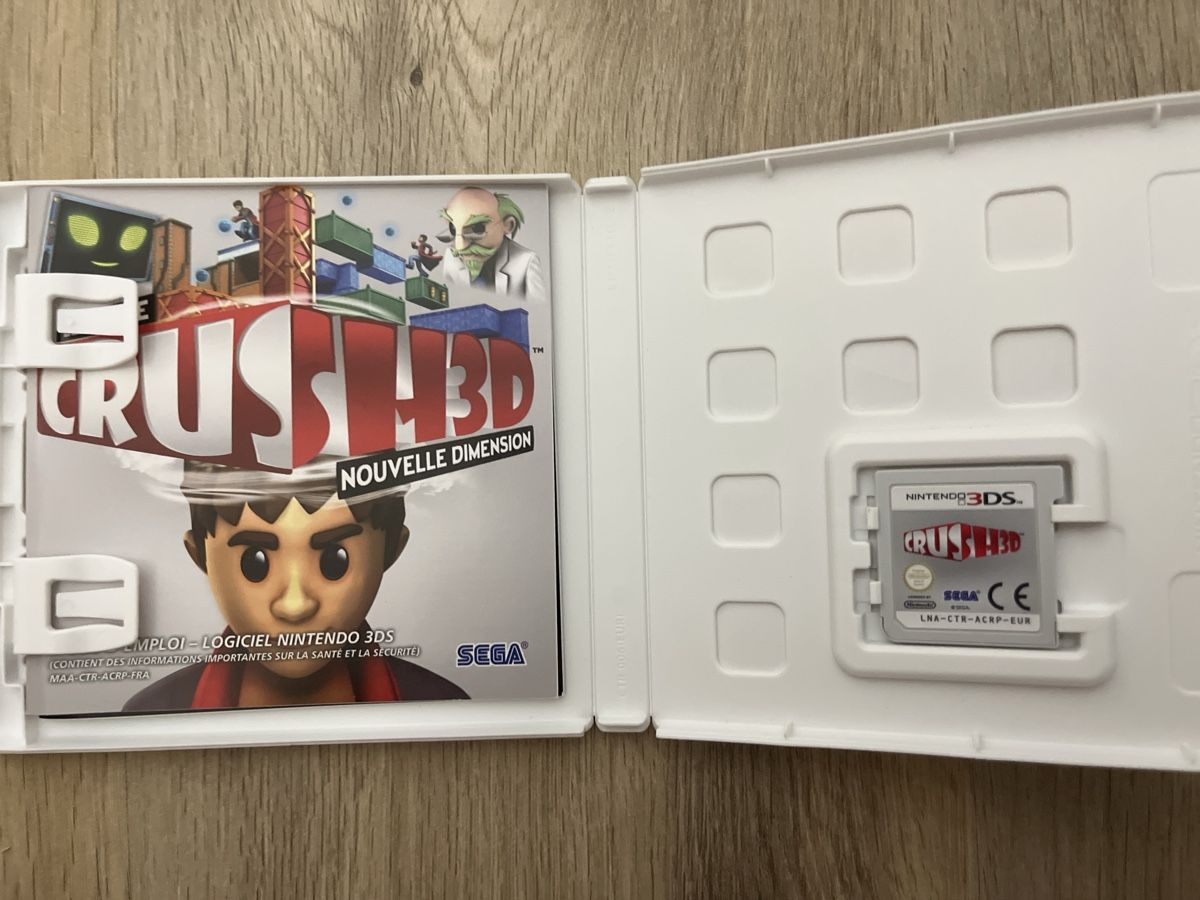 Sega Giochi: Crush 3D Nintendo 3DS - jeu – Usato da Siviriez venduto da fefe345 1
