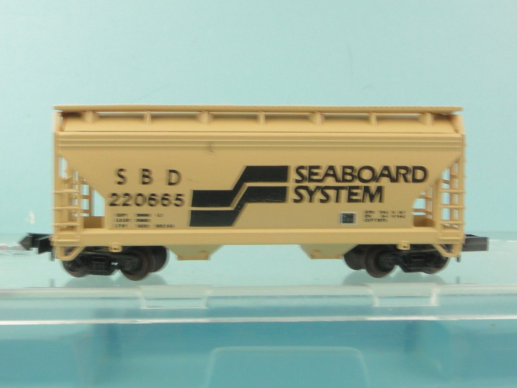 Modellini di ferrovie: Atlas Spur N SBD Seaboard System – Usato da Bülach venduto da Albitrain 1