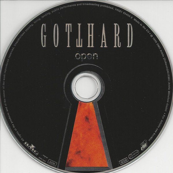 CD: Gotthard – Open - Vergriffen! – Usato da Brittnau venduto da Zibu 2