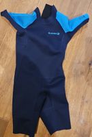 Combinaison shorty OLAIAN bleu turquoise enfant 6 ans