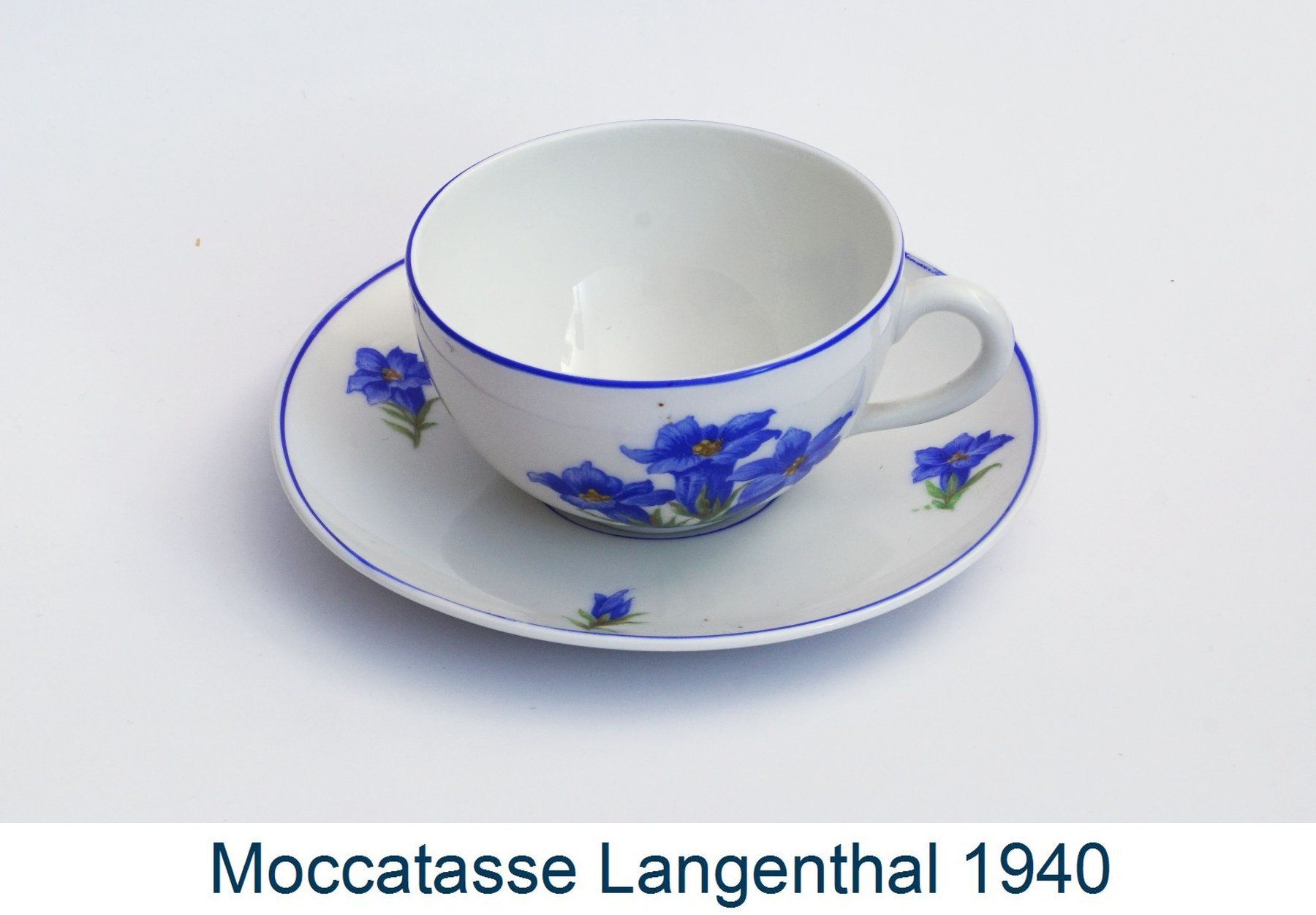 Tassen: Moccatasse Langenthal 1940 – Neu (gemäss Beschreibung) aus Flamatt von samowarow