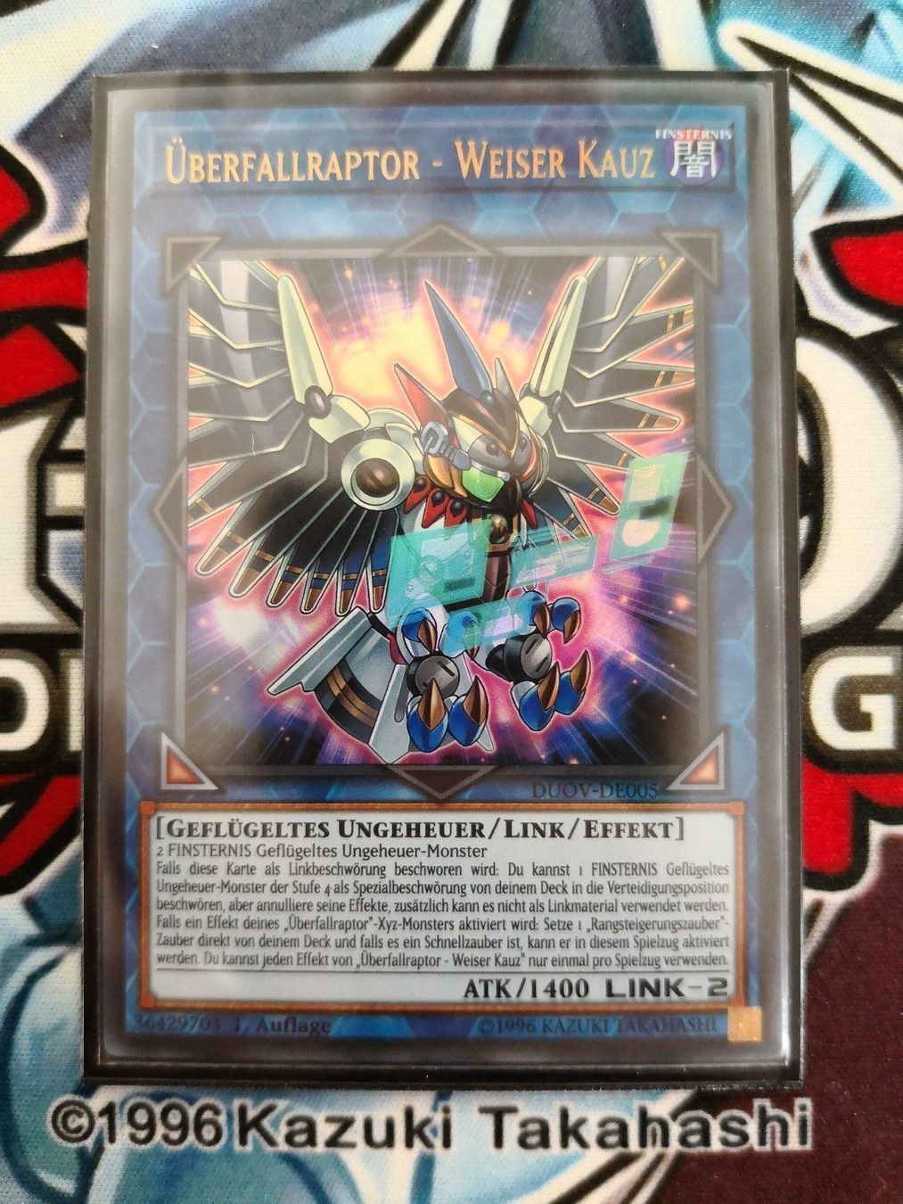Yugioh Carte collezionabili: Yu-Gi-Oh Überfallraptor - Weiser Kauz – Nuovo (secondo la descrizione) da Zofingen venduto da gerrymovie93
