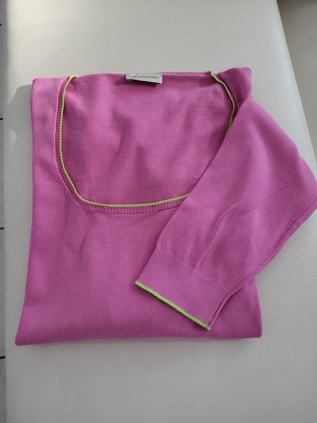 Maglioni & Felpe: Pullover in cotone by Falconeri fucsia tg. 50 IT – Usato da Chiasso venduto da Ann58 2