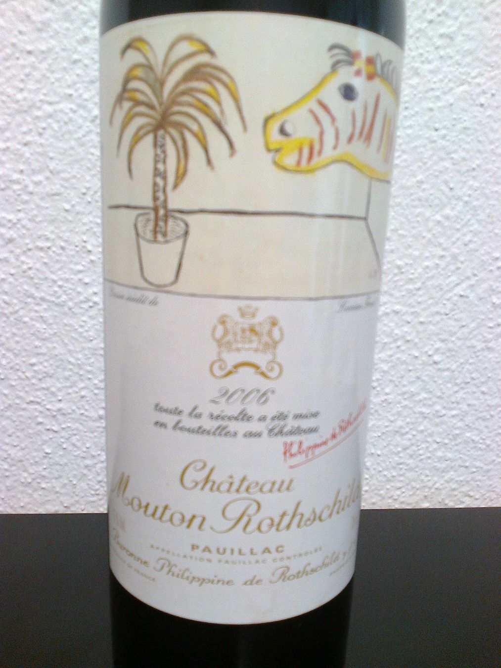 Mouton Rothschild Vino: Mouton Rothschild 2006, Versand möglich!!! – Nuovo (secondo la descrizione) da Krauchthal venduto da Tokaji67 1