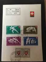 1950, Pro Patria - ganzer Satz auf PPT Heftli - Abart