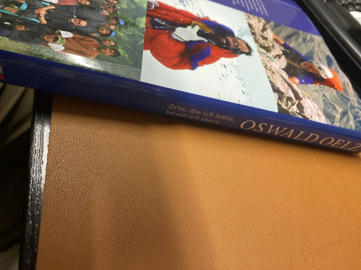 Libri: Oswald Oelz: Orte, die ich lebte, bevor ich starb – Usato da Erlinsbach SO venduto da Silverstorm 2