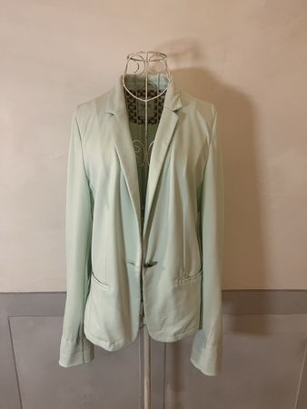 Eleganter, leichter Blazer in Mint - Grösse 42