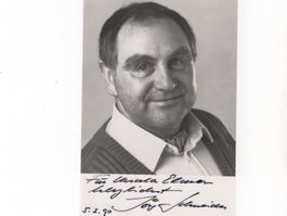 Autogrammkarte von Schauspieler Jörg Schneider CH, †