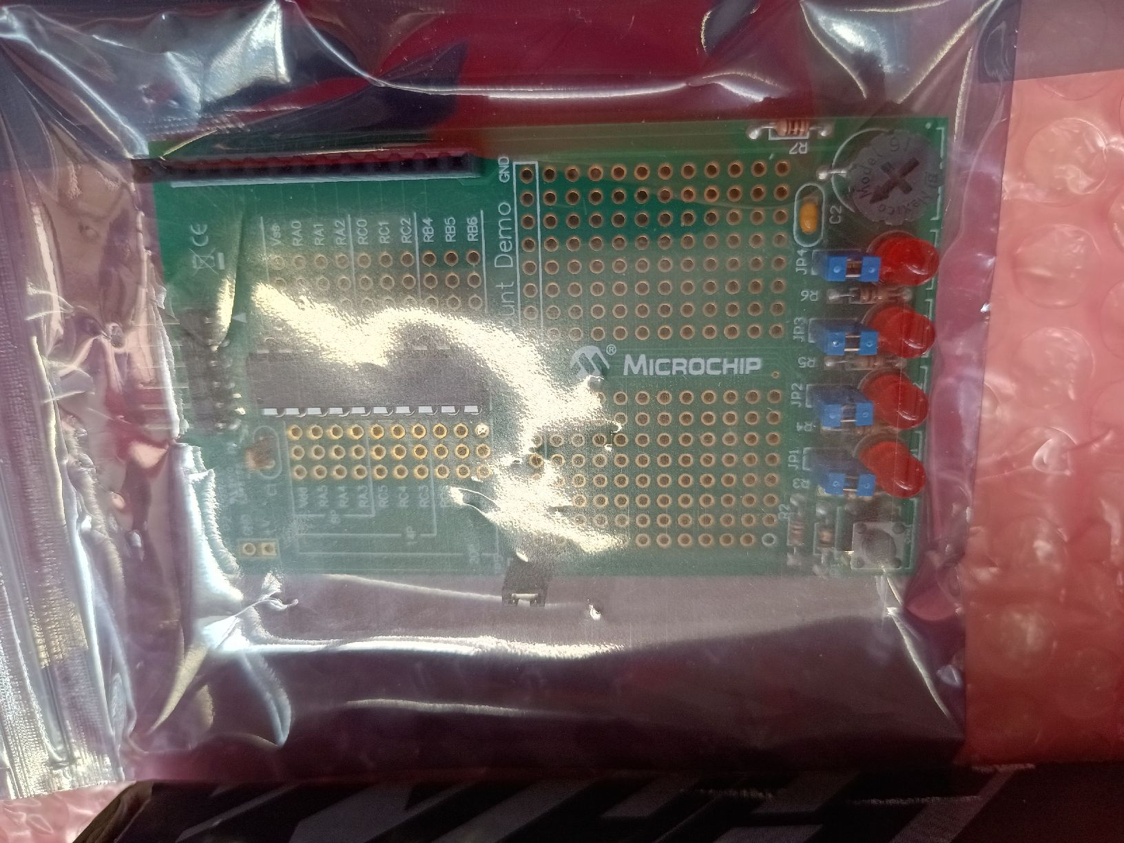 Composants électroniques: Microchip PICkit 3 Demo Board DM164130-9 Demoboard, defekt – Défectueux à Döttingen par Schlei 3