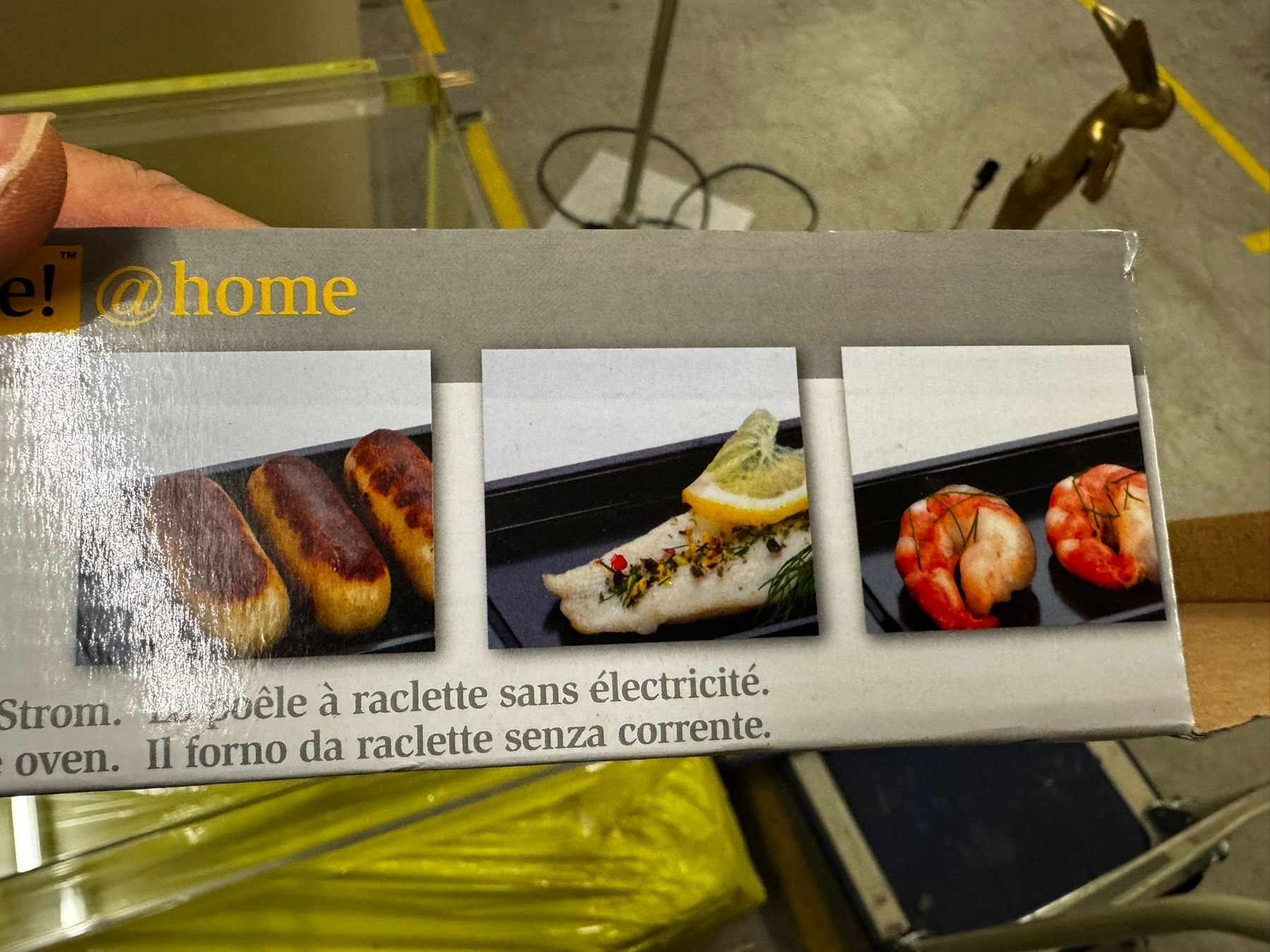 Elettrodomestici da cucina: Raclette Öfeli mit Rechauds – Usato da Egg b. Zürich venduto da Brocki_Insel_Egg 2
