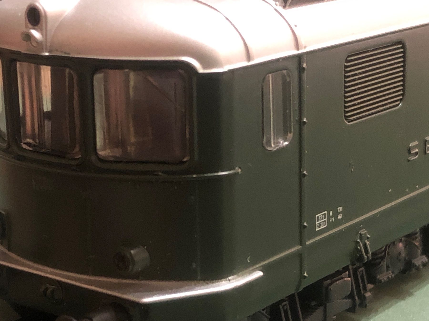 Hag Modelleisenbahnen: HAG 221 OVP SBB Re 4/4 I 10035 Biel Piko Sounddecoder – Gebraucht aus Zürich von empankin1968 7