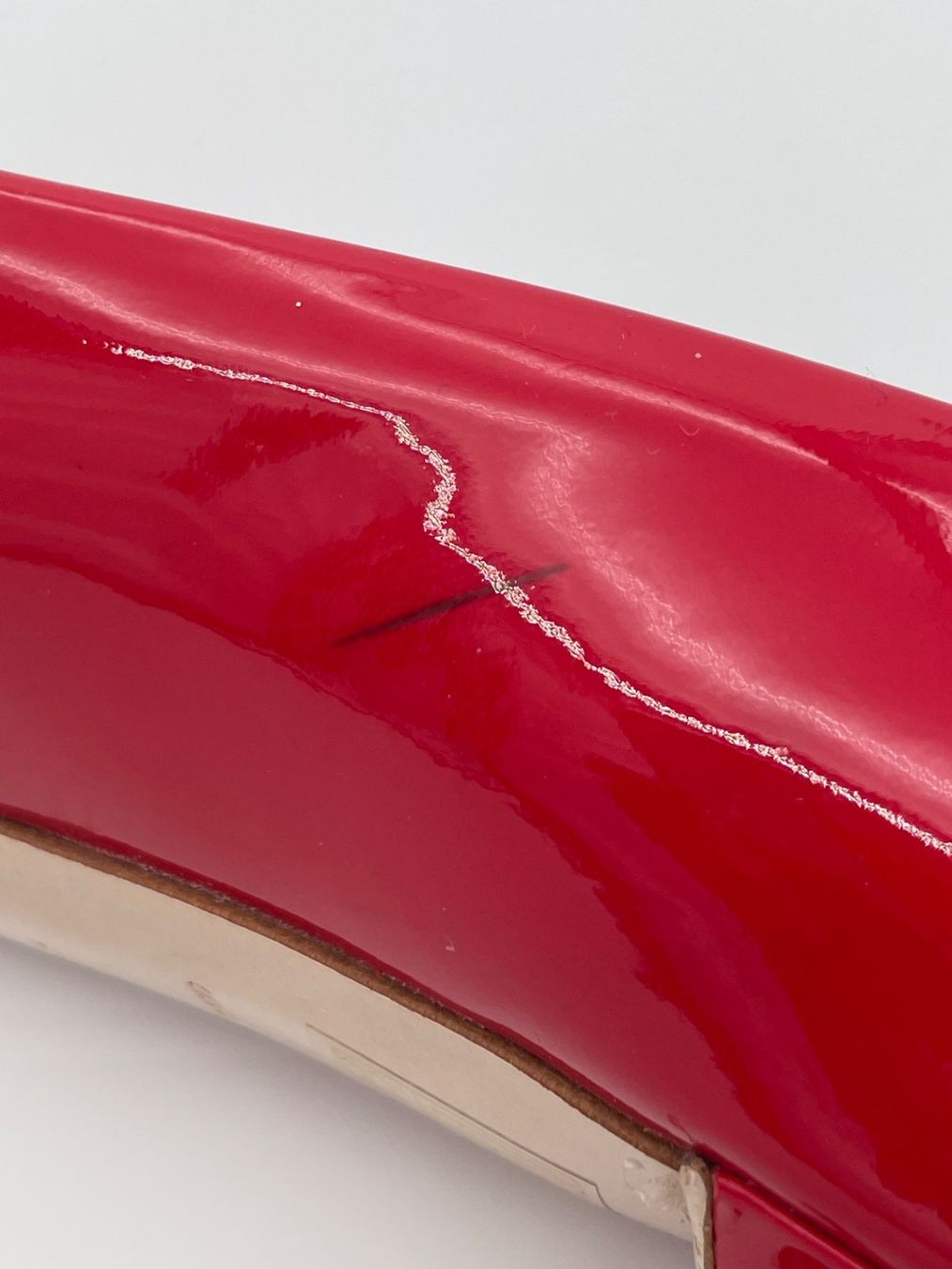 Miu Miu Scarpe da donna: Miu Miu Pointed-Toe Patent Pump EU 37 Rot – Usato da Zürich venduto da shoe_shop 6