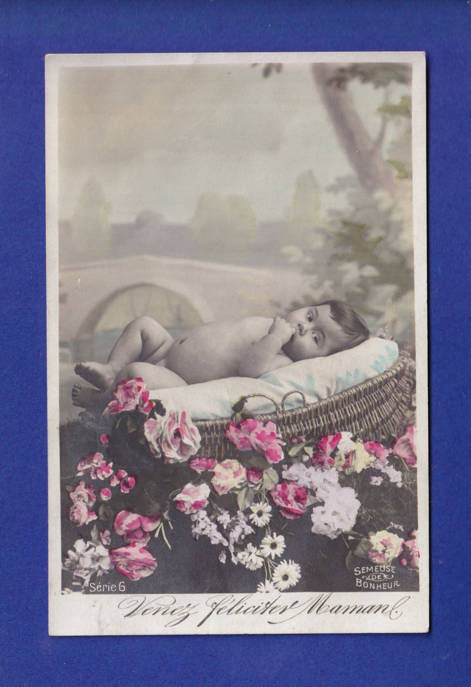 Cartoline postali: ENFANT - Bébé - Naissance – Usato da Pully venduto da nicecards-shop