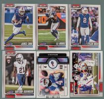 Buffalo Bills 6er Lot – James Cook 2x / Raging Bills / Davis