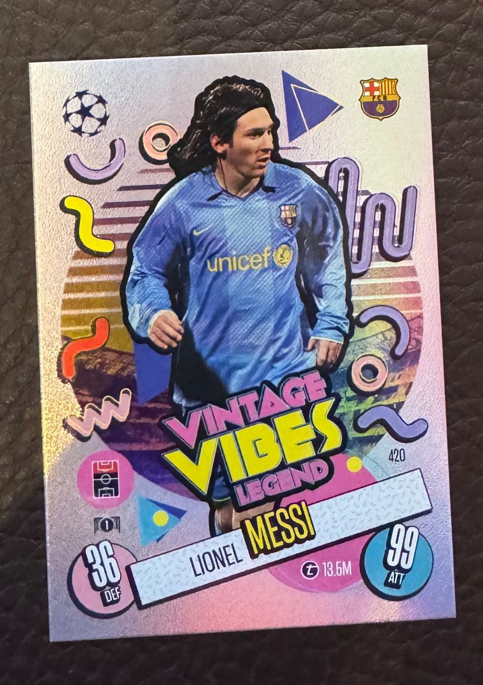 Topps Match Attax 2024/25 Legend - Lionel MESSI - Nr. 420 (Gebraucht ...