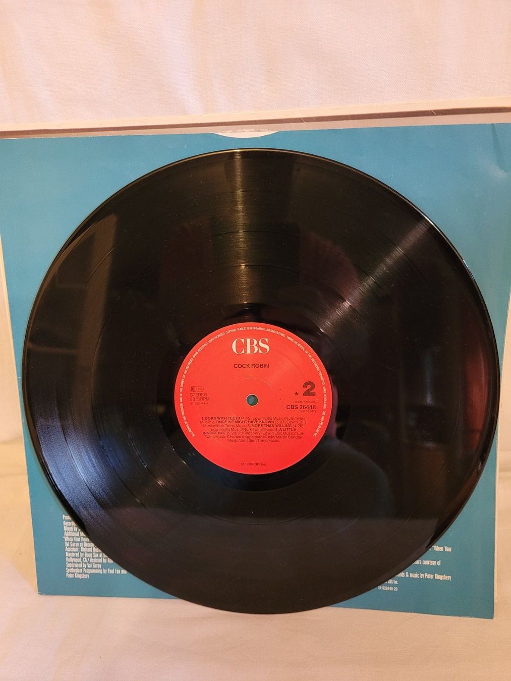 Schallplatten: Cock Robin - LP Vinyle - Occasion – Gebraucht aus la Chaux-de-Fonds von Lampe 4