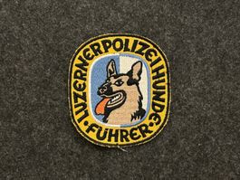 Polizeiabzeichen Schweiz - Kapo LU - Diensthundeführer