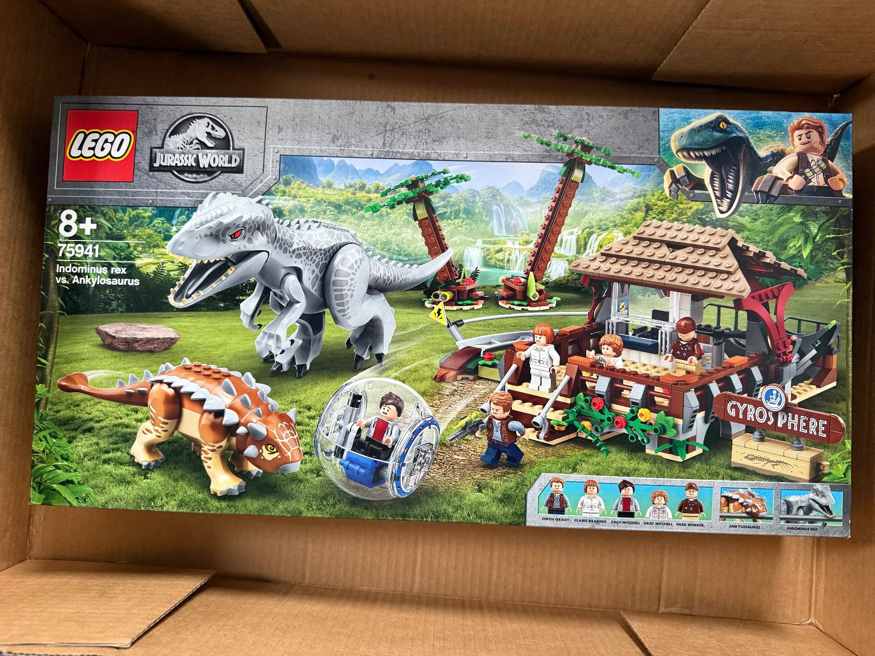 Lego 75941 Jurassic World - Indominus Rex vs. Ankylosaurus (Neu und ...