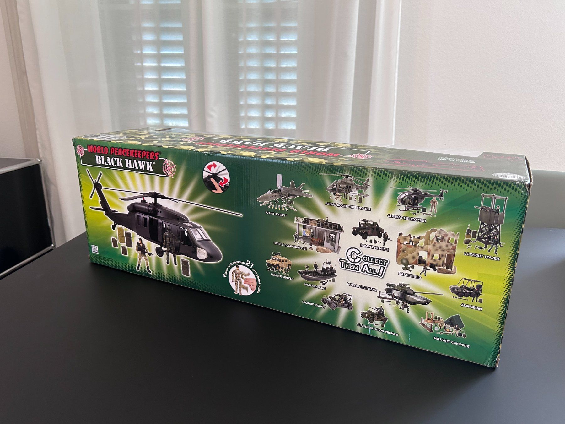 Giocattoli: WORLD PEACEKEEPERS Black Hawk Hubschrauber - OVP – Nuovo e nell'imballaggio originale da Bern venduto da nfaerber 4