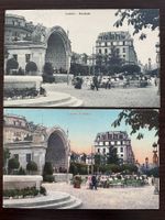 LUZERN Kurplatz, Hotel National, stark belebt, 2 AK